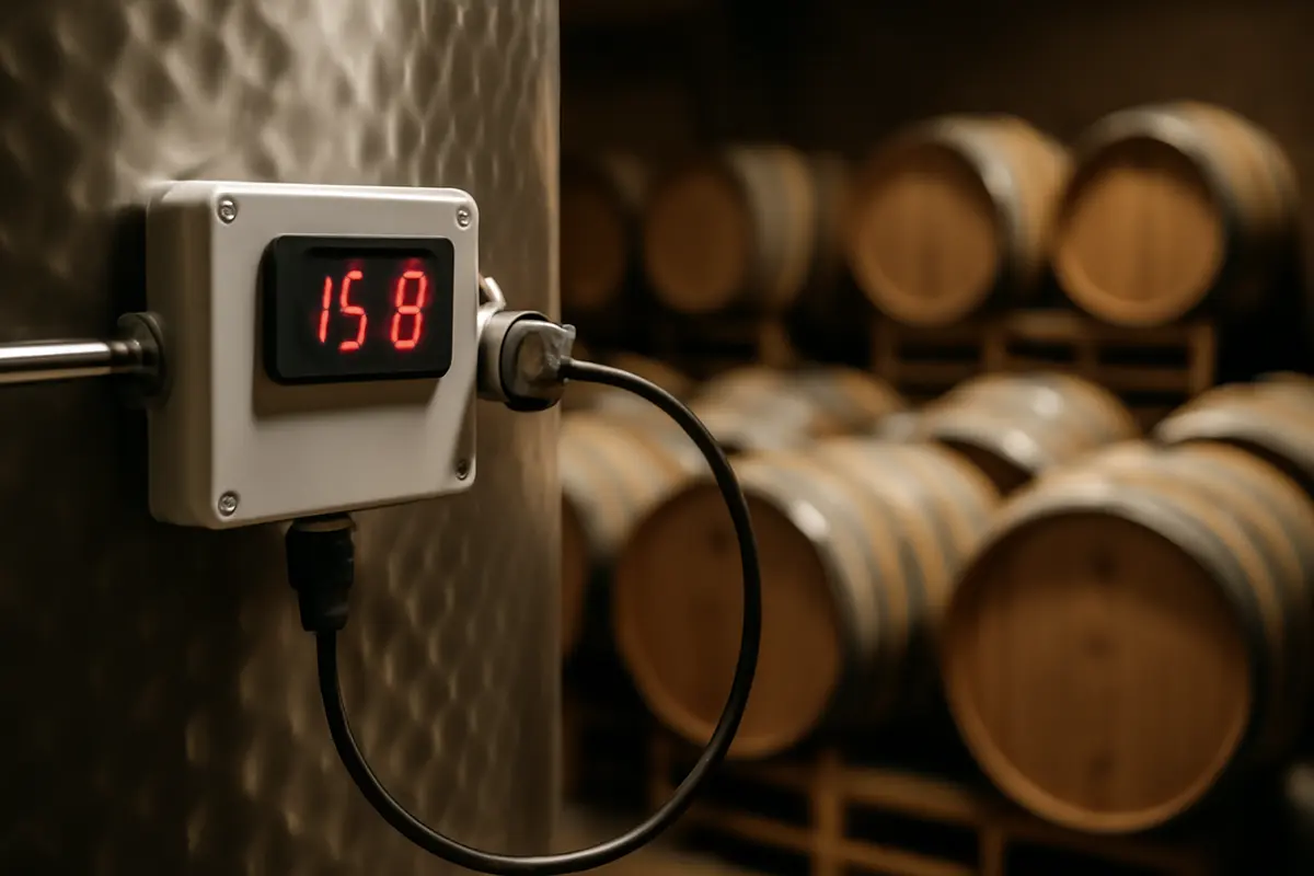 Sistemi di monitoraggio temperatura vino: il dettaglio che fa la differenza in cantina