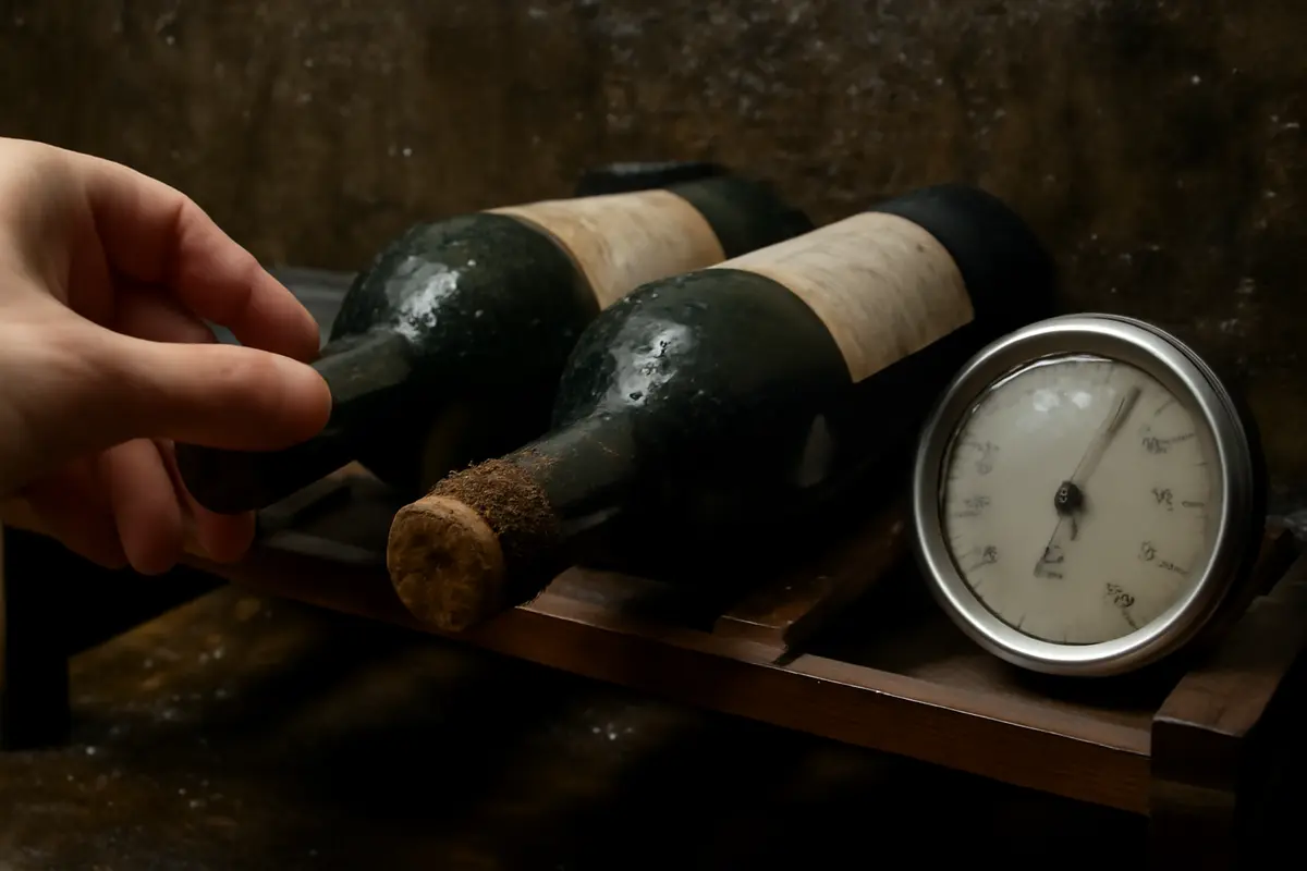 Come influisce l’umidità sulla conservazione del vino? Le soglie da non superare per evitare danni