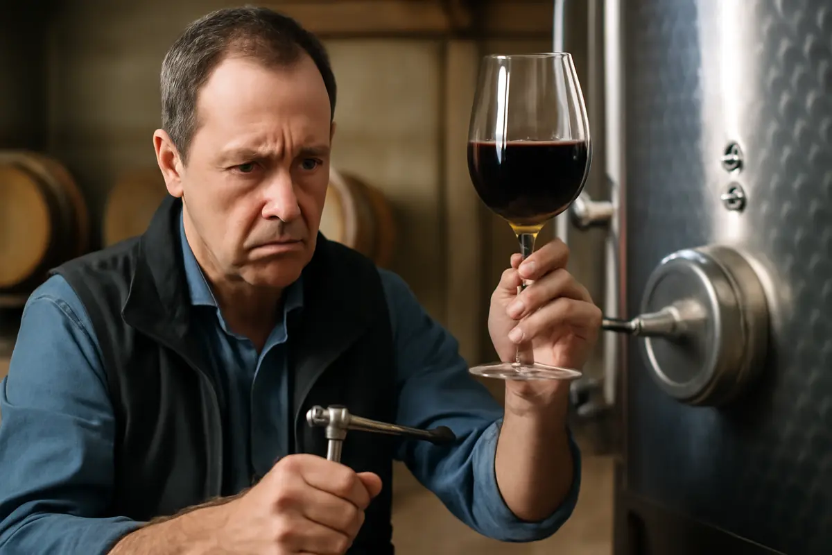 Cosa succede se il vino resta troppo sulle fecce? I rischi nascosti e come evitarli in cantina