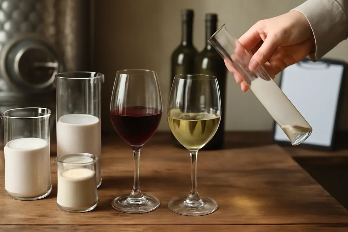 Chiarificatori del vino: il segreto per ottenere una limpidezza perfetta