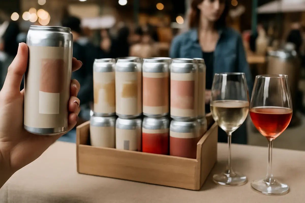 Mercato dei vini in lattina: la svolta che rivoluziona packaging e distribuzione