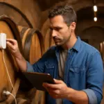 Sensori intelligenti in cantina: monitoraggio continuo per una produzione sempre sotto controllo