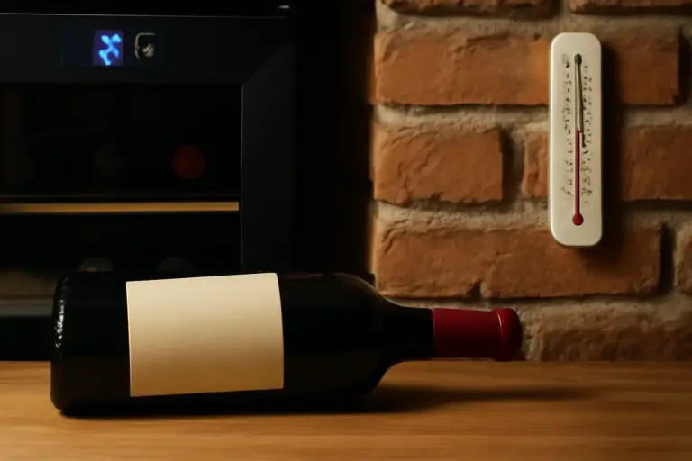 Qual è la temperatura ideale per conservare il vino? I rischi reali degli sbalzi termici