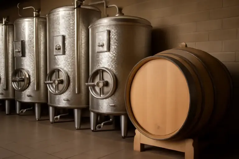 Serbatoi termocondizionati: ottimizza la conservazione, anche con vini delicati