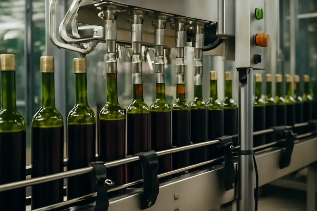 Linea imbottigliamento vino automatica: aumenta la produttività riducendo gli sprechi